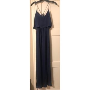 Navy Blue Maxi Dress